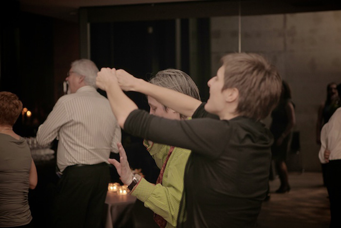 Janet and Hazel teaser at Jamie Kennedy Restaurant in the Gardiner Museum by Kevin Charlie