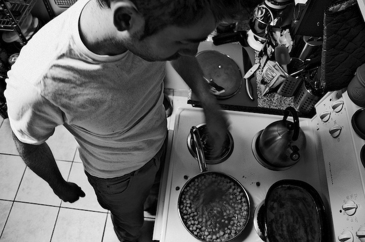 channa + roti