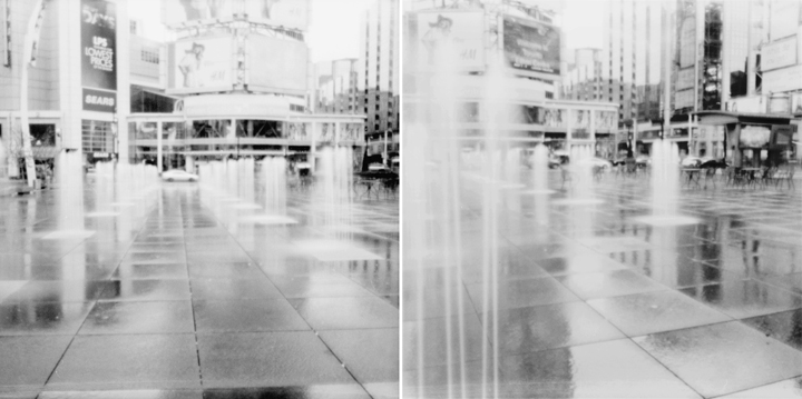 Kevin Charlie pinhole + dundas square